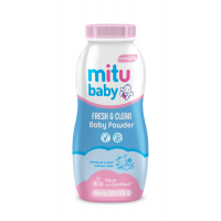 Phấn Thơm Cho Bé Mitu Baby Powder Bottle 50% (PINK) 50g